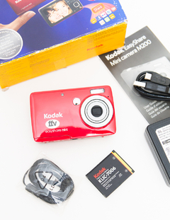 Câmera Digital Kodak EasyShare Mini M200 10 MPX - Red