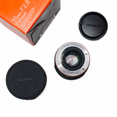 Lente Sony 16mm 2.8 A-Mount Fisheye na internet