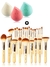 Jessup Pincéis De Bambu Maquiagem Profissional Pincel | Katia Almeida - comprar online