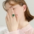 Anéis De Coração Em Prata 925S Gema Esmeralda | Katia Almeida - loja online