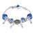 Pulseiras Femininas De Prata Com Cristal De Murano | Katia Almeida - comprar online