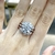 Imagem do Anel Vintage Prata 925S De Moissanite 9,8ct | Katia Almeida