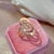 Anel Espiral Aberto Luxo Ouro Rosé 585 | Katia Almeida - Katia Almeida acessórios 