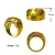 Anéis Redondos De Luxo Em Zircônia Cúbicas | Katia Almeida - loja online