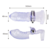 Capa Para Dedos Com Vibrador e Estimulador de Clitóris - Ars na internet