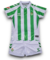 Kit Infantil Real Betis 2024/25 - Branca Verde