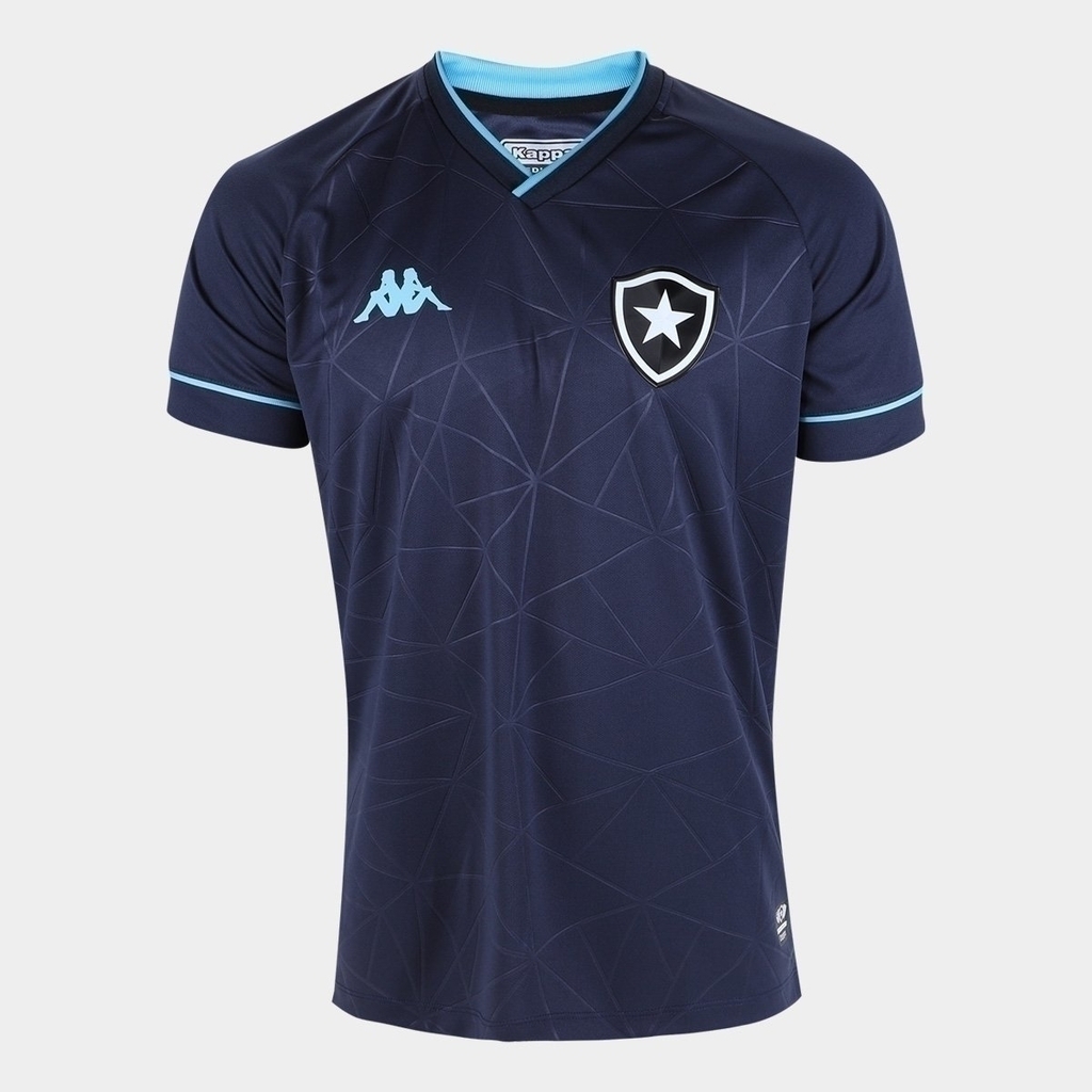Camisa Botafogo Goleiro 21/22 Torcedor Masculina - Azul Escura