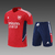 Kit de Treino Arsenal 2022 Masculino - Vermelho e Azul na internet