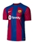 Camisa Barcelona Nike 2023-24 - Torcedor Masculina - Azul e Grená