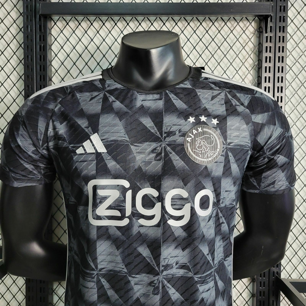 Camisa Ajax 2023 - Jogador Masculina - Preta