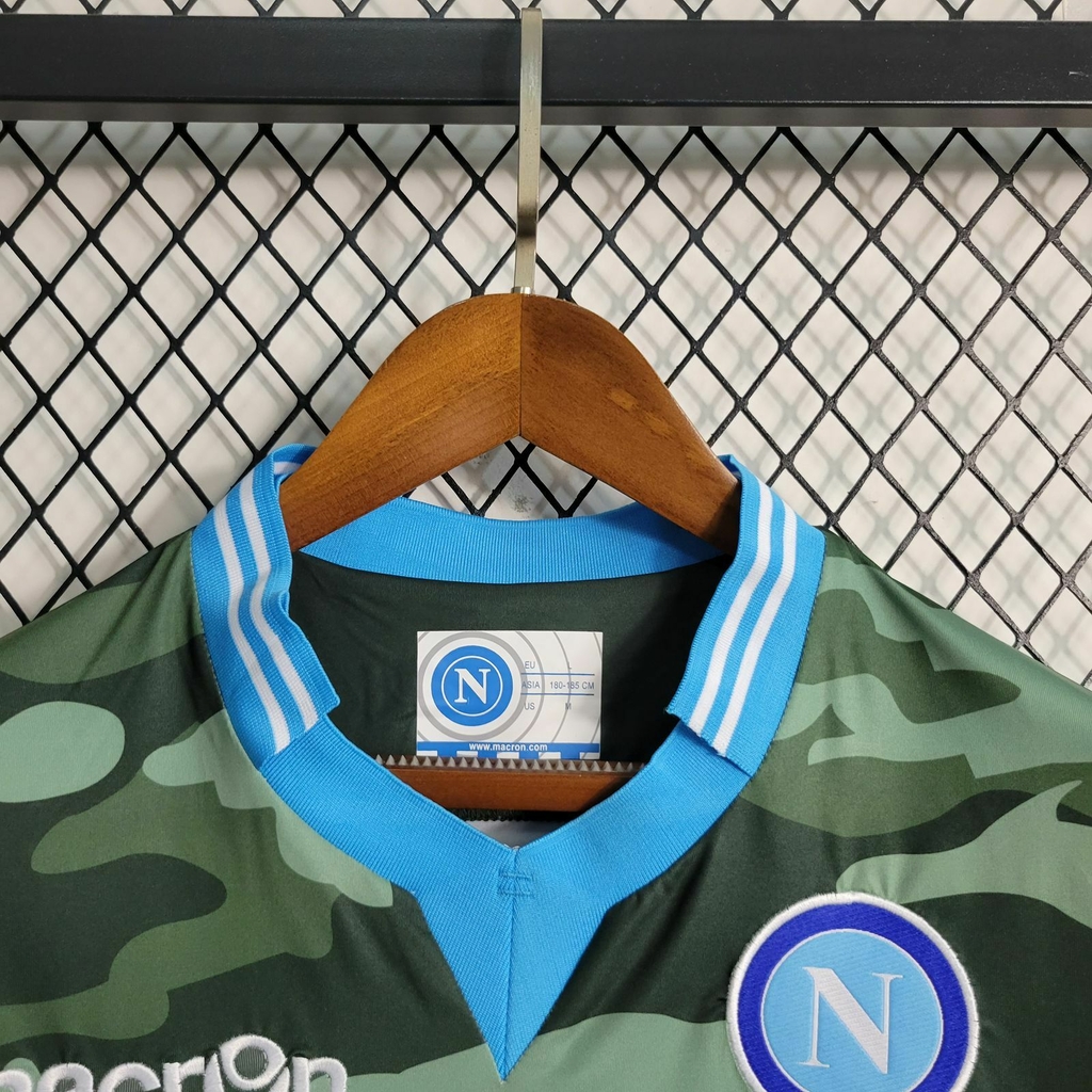 Camiseta store napoli verde