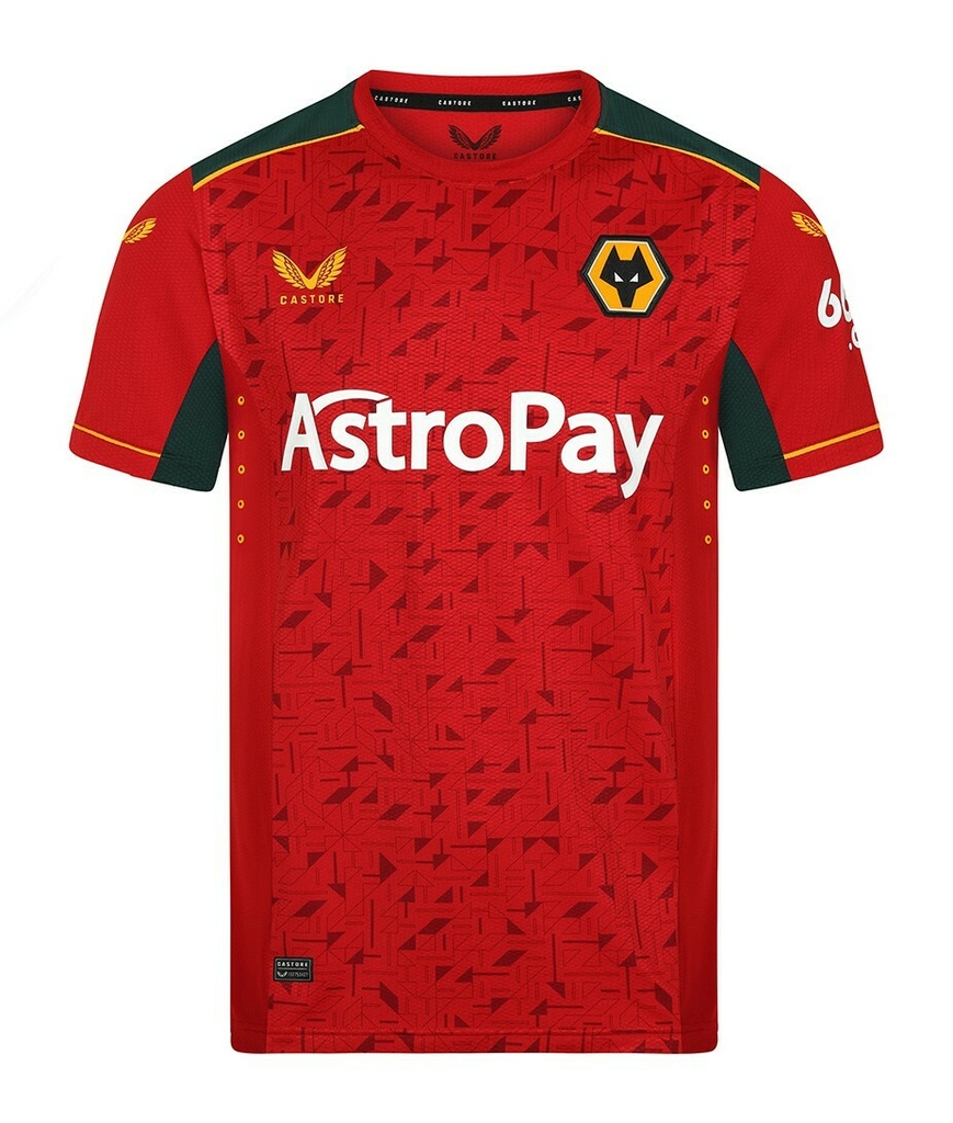 Camisa Wolverhampton Wolves 2023 Torcedor Masculina Vermelha