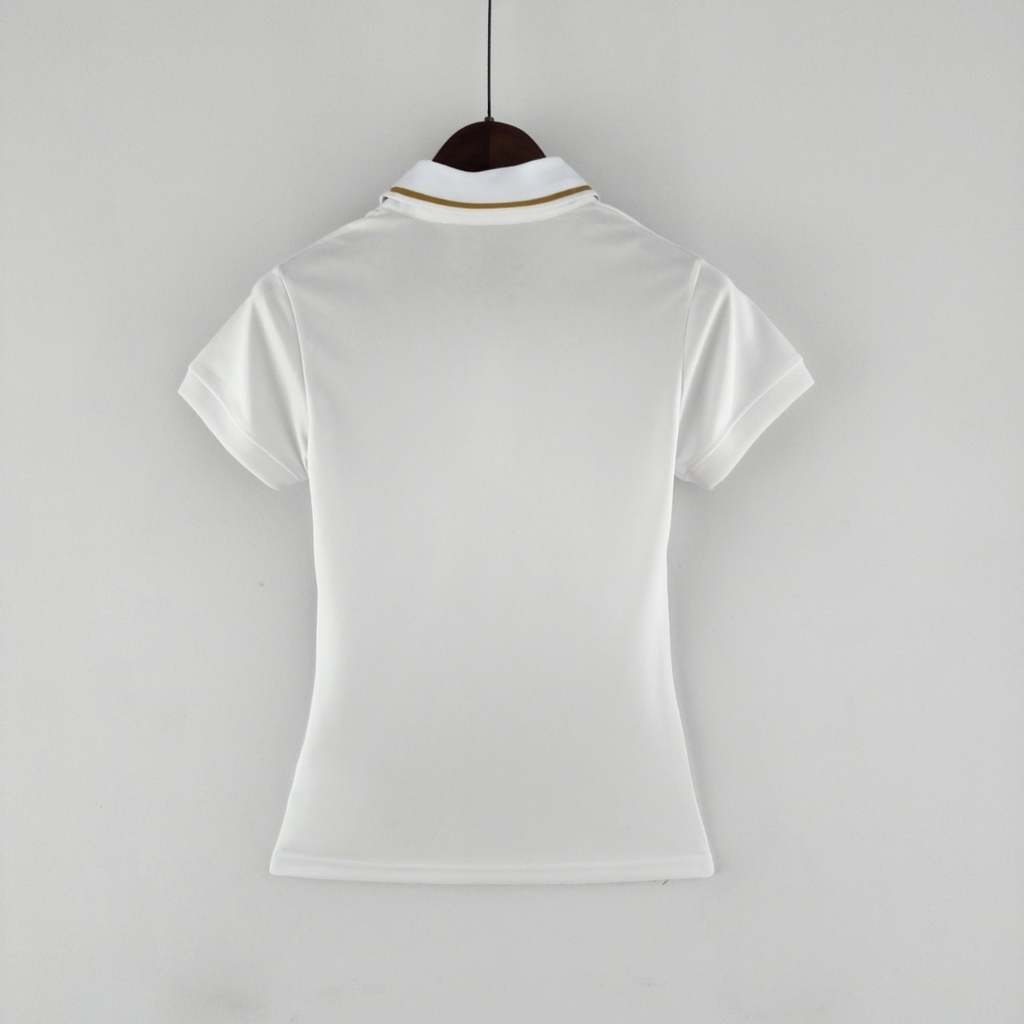 Camisa Brasil Conceitual 2022 Torcedor Feminina - Polo Branca