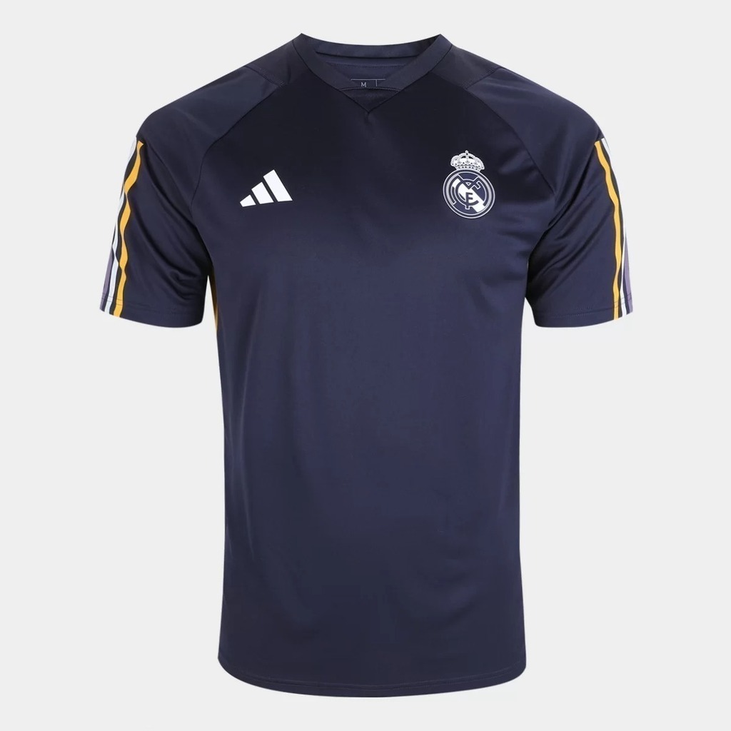 Camisa Real Madrid 2023/24 -Treino Masculina - Azul Marinho
