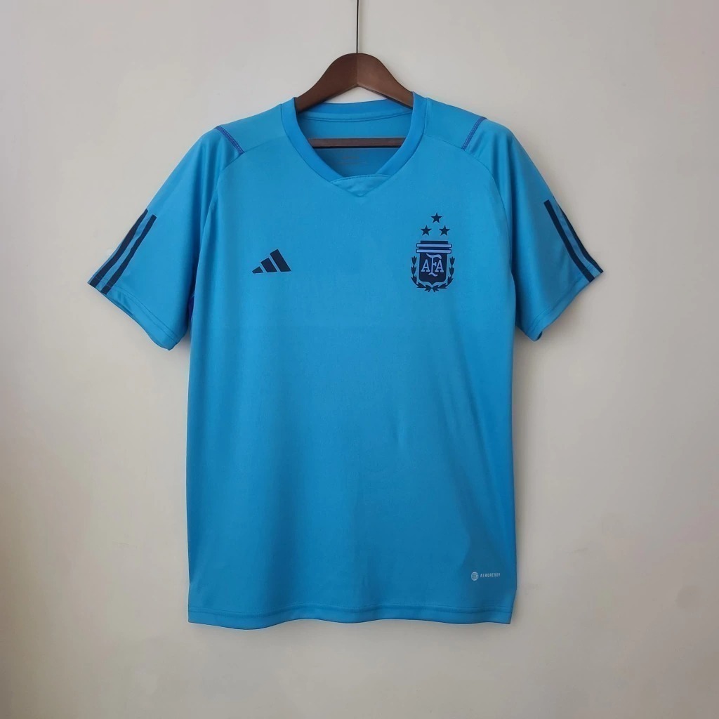 Camisa Argentina 2022/23 Treino Masculina - Azul Clara