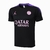 Kit Paris Saint Germain PSG Camisa e Short Treino 2024/25 - Preto Roxa - RRSPORTS | Camisas de Time - Frete grátis!