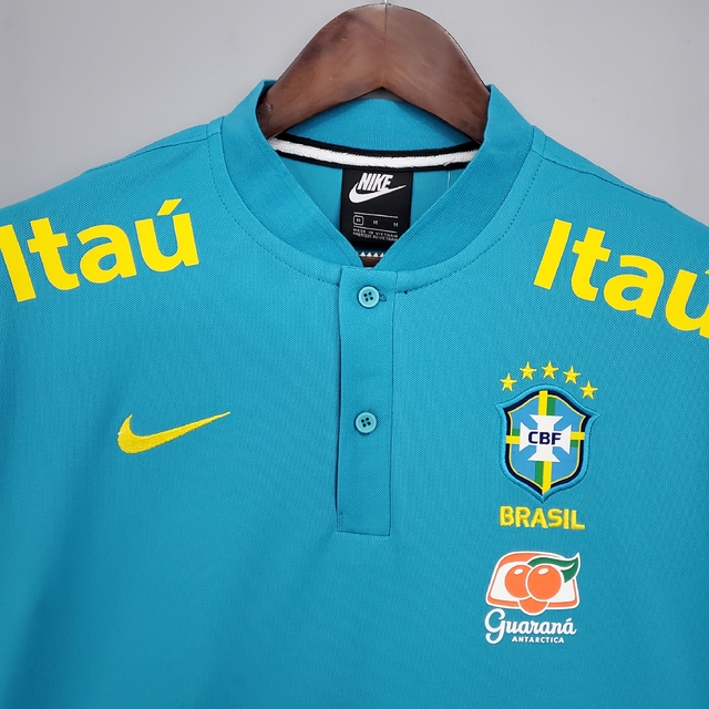 Camisa Brasil Azul - Treino