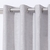 cortina rústica cártago concreto alumínio detalhe ilhós