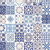 Papel de Parede Adesivo Azulejos Portugueses Azul - comprar online