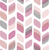 papel de parede geometrico rosa e cinza