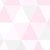papel de parede geométrico triângulos rosa e cinza