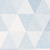 papel de parede triângulos texturizado azul