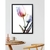 quadro de flores tulipas