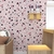 papel de parede adesivo terrazzo rosa