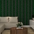 tecido de parede verde com grades