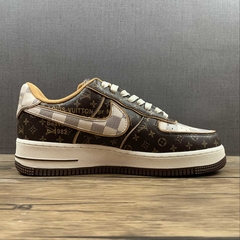 Nike Air Force 1 Low Louis Vuitton Monogram Brown Damier Azur : r