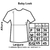 Camiseta Feminina Preta Trap com Beijo - Baby Look - comprar online