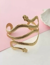 Brazalete snake dorado