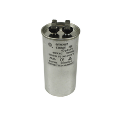 Capacitor 40 UF 450Vac P2 Aluminio - 05707052 - Peça para ar condicionado - Qualipeças