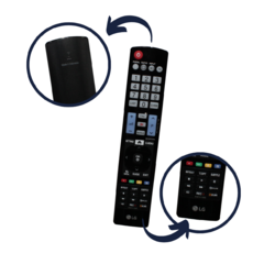 Controle Remoto LG por Raios Infravermelhos para Aparelho Mini System – AKB74115502 na internet