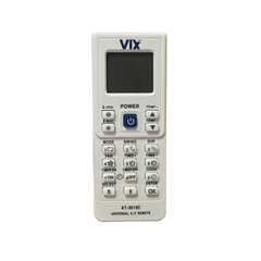 Controle Remoto Universal Vix Kt-9018E - RFW4062 - Peça para ar condicionado - Qualipeças