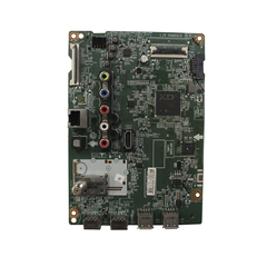 Placa de Circuito Impresso Principal LG Montada com Componentes Eletroeletrônicos para Aparelho Televisor - CRB38267101