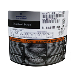 Compressor 7,5 TR, 380/60/3F R410A Copeland ZP91KCETF7422 - ZP91KCETF7422 - Peça para ar condicionado - Qualipeças