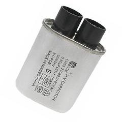Capacitor Elétrico LG Fixo, Eletrolítico de Alumínio, 2100V para Forno Micro-ondas – 0CZZW1H007K - Qualipeças