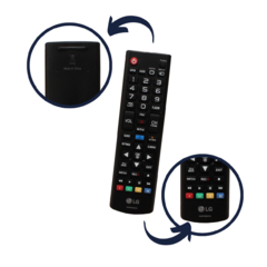 Controle Remoto LG para Controle de Funções de Aparelhos Televisores – AKB75055701 - Qualipeças