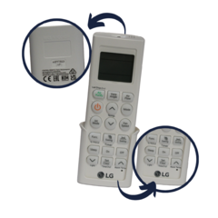 Controle Remoto LG Sem Fio para Ar Condicionado – AKB75735404 - loja online