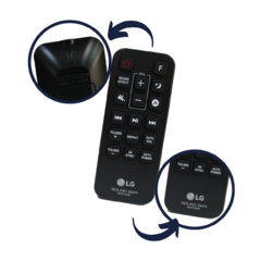 Controle Remoto LG SJ5 para Aparelho Sound Bar - AKB75155301 - loja online