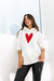 Buzo Oversized Love OffWhite - comprar online