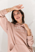 Buzo Oversized Feelings Beige - comprar online