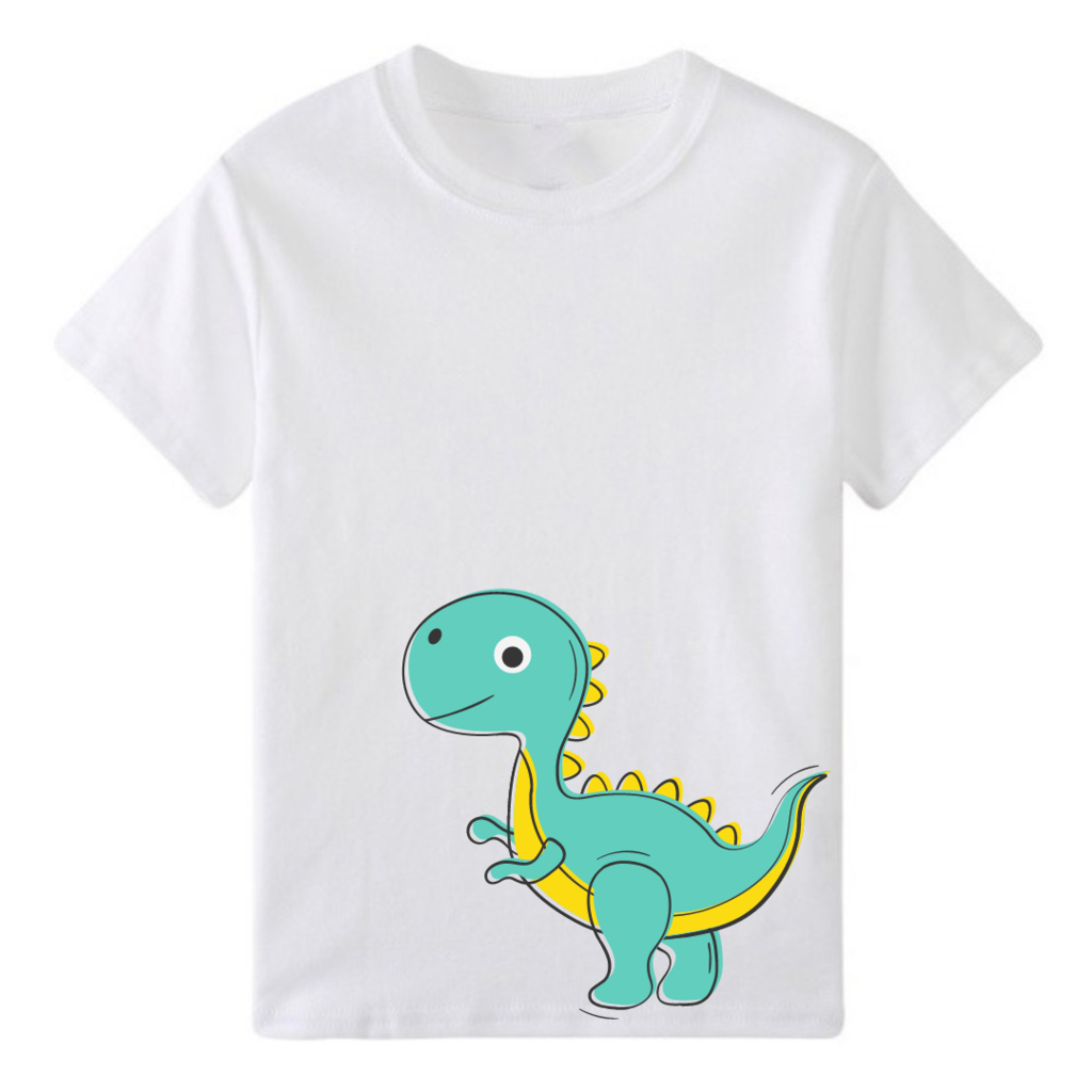 Remera Dino para Nino Diversion y Confort