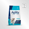Agility perro adulto mordida pequeño 15kg - comprar online
