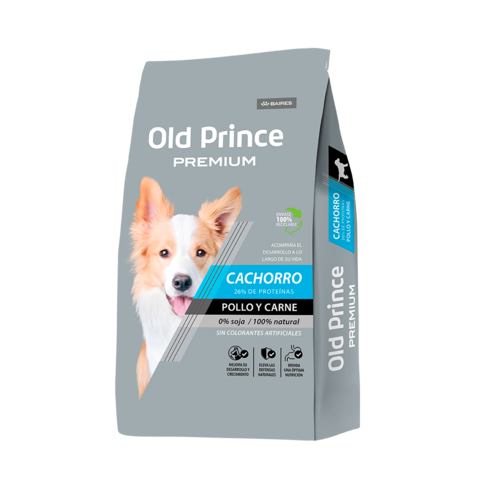 Old Prince Premium Cachorro Todas Las Razas (pollo y Carne)