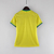 Camisa Brasil I Feminina Torcedora PRO Copa do Mundo 22/23 Amarela Feminina - loja online