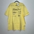 Camiseta Premium Amarela - Tamanho G2