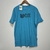 Camiseta Premium Azul - Tamanho GG