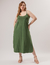 Vestido Luciana Verde Militar (linha curve) - comprar online